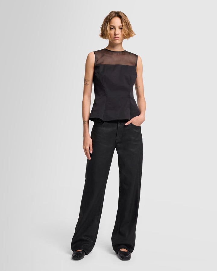【SIENNE】 Essential Sleeveless Top/追跡付 Access Fashion | Satin sleeveless top