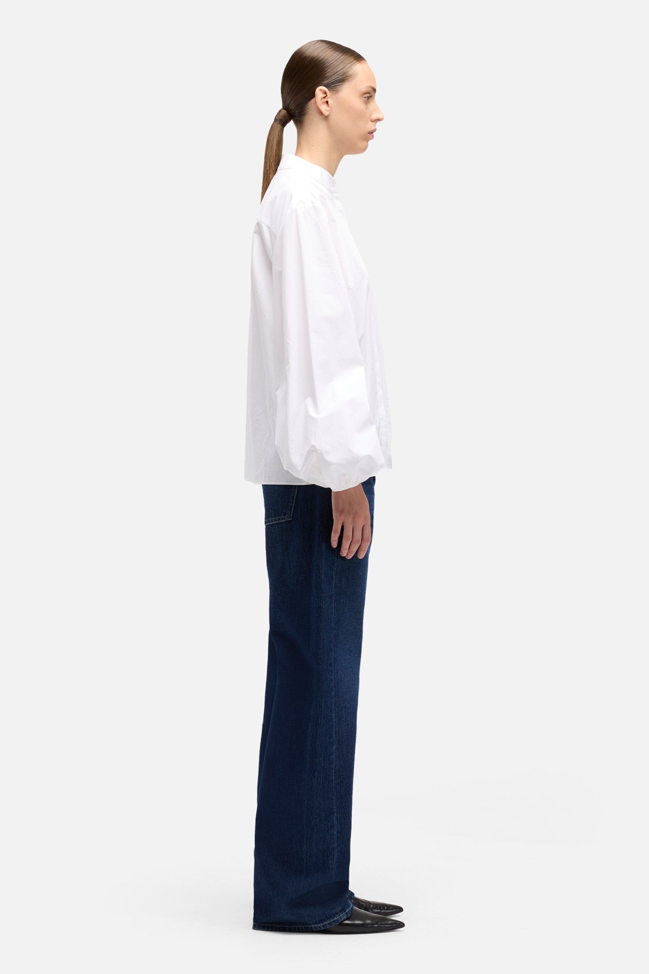 トップス Andequal balloon design tops white EMBROIDERED BALLOON TOP - White | ZARA United States