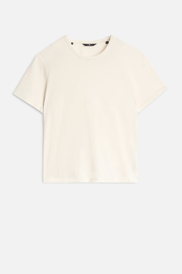 TEE in Linen Blend