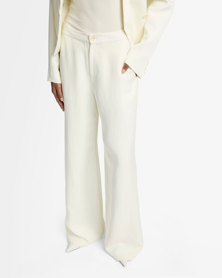 Classic Linen Pant in Ivory | 7 For All Mankind