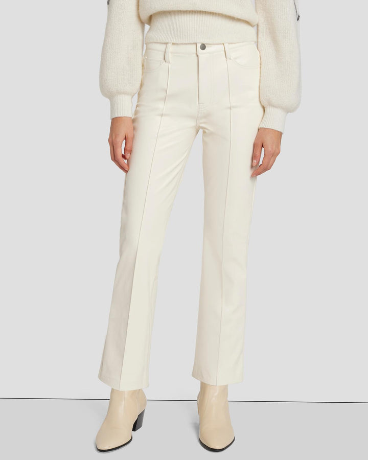 THE TAILORED TROUSER | Cream Linen High Waisted Trousers – FÄRGELAND
