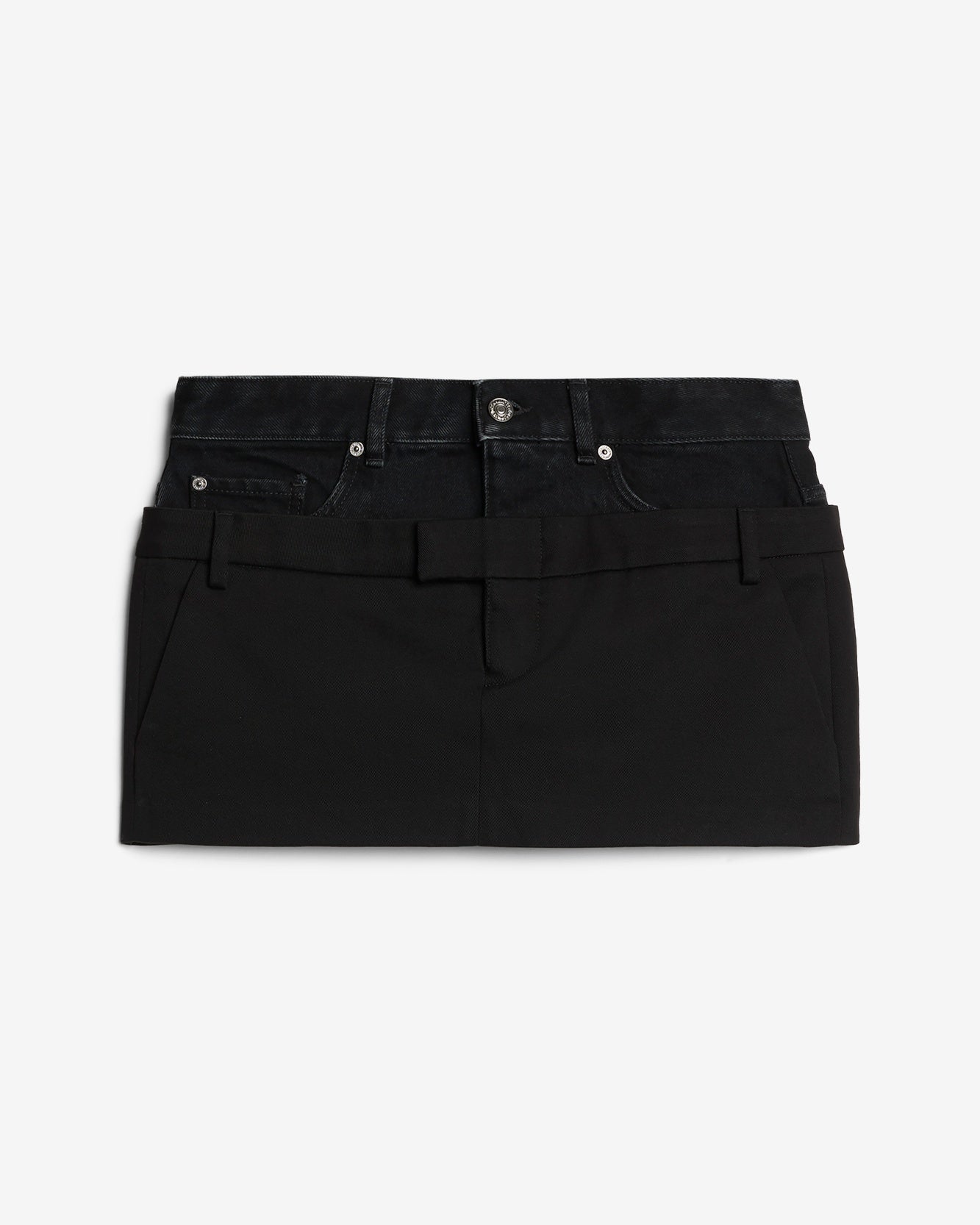 7 for all mankind Double Waist Skirt Skirts