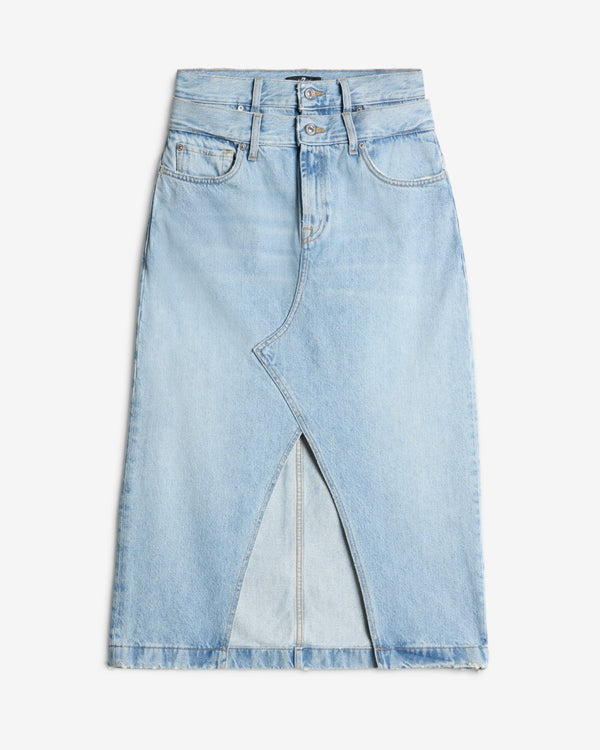 DOUBLE WAIST SKIRT