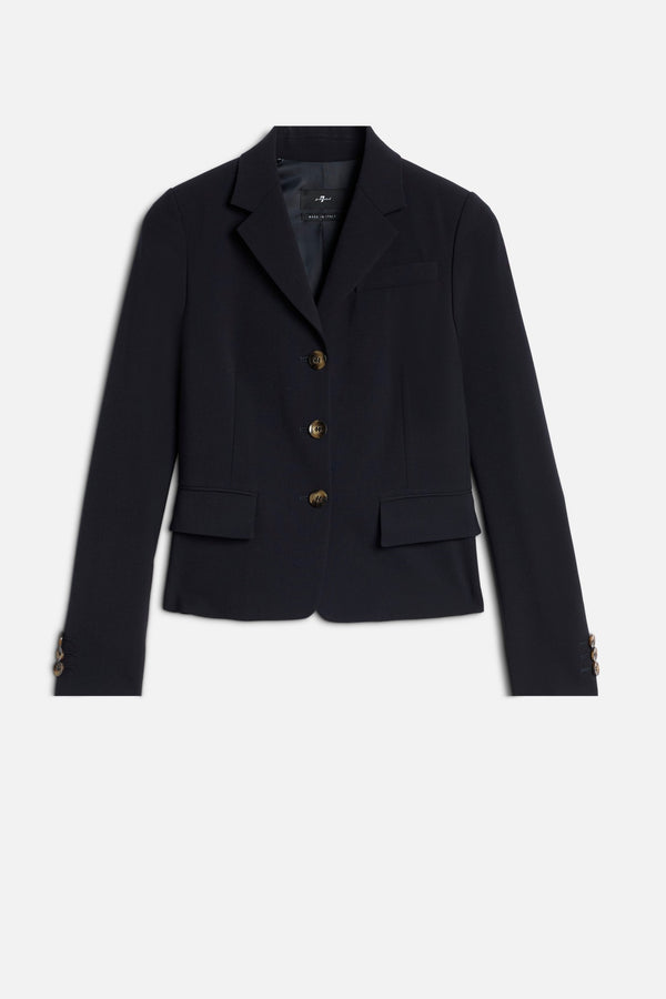 FITTED BLAZER in Wool Blend