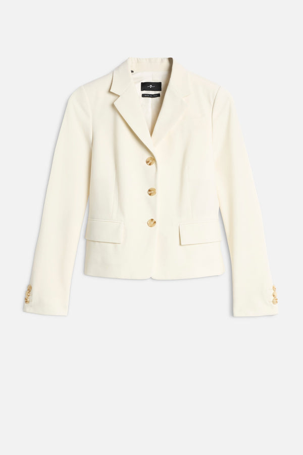 FITTED BLAZER in Wool Blend