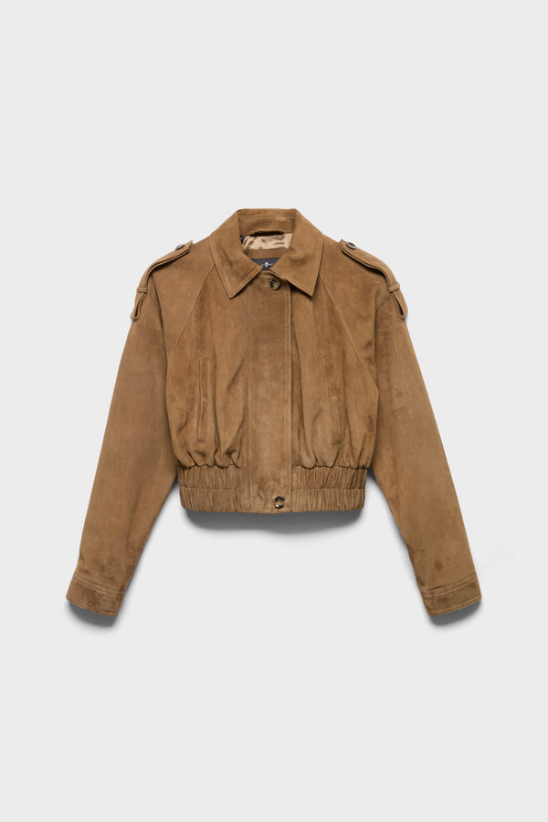 AVIATOR JACKET in Suede