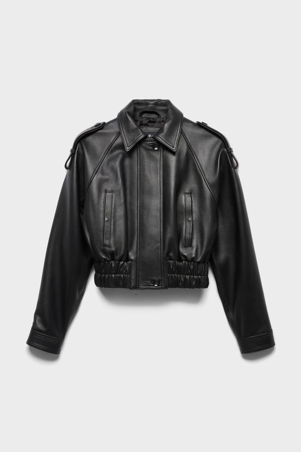 AVIATOR JACKET in Leather