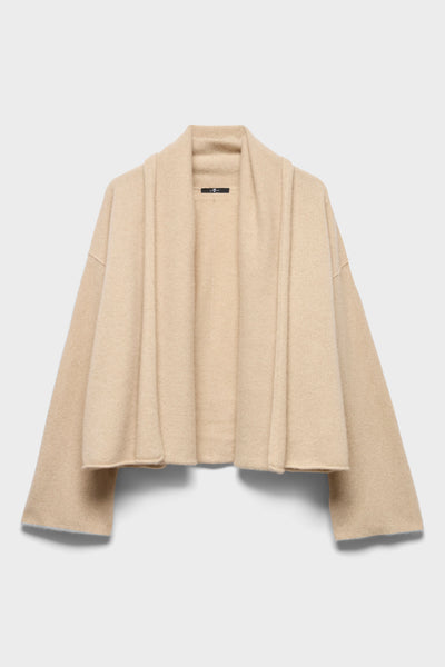 SHAWL CARDIGAN in Cashmere Birch