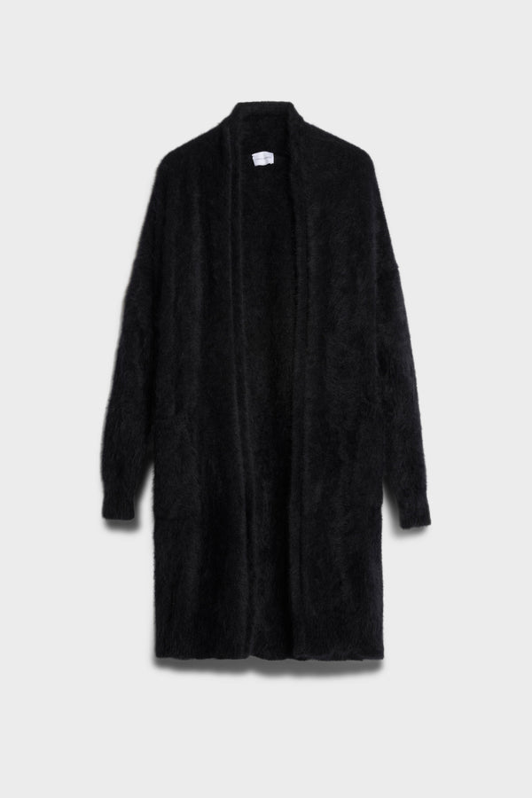 FUZZY ROBE CARDIGAN in Alpaca Blend