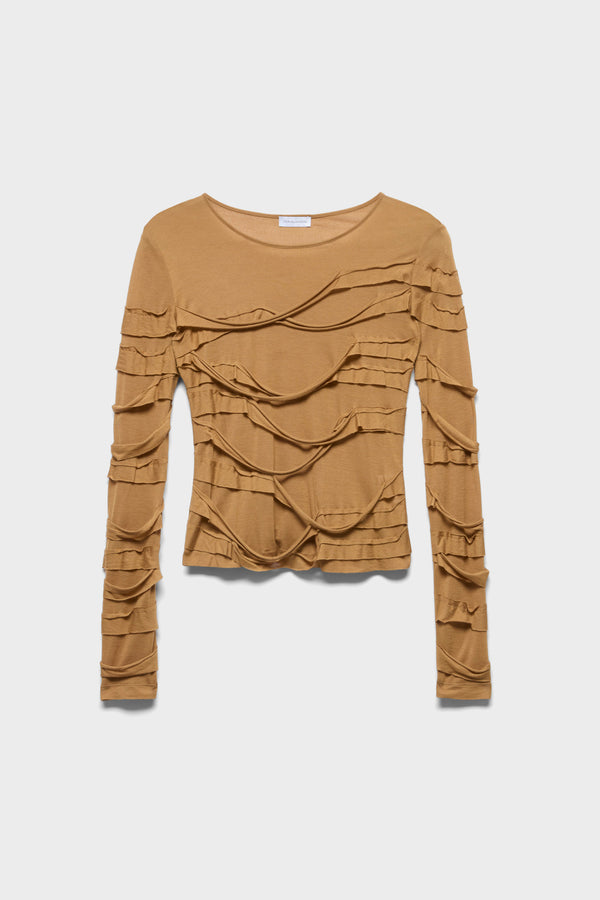 RIBBON LONG SLEEVE TEE