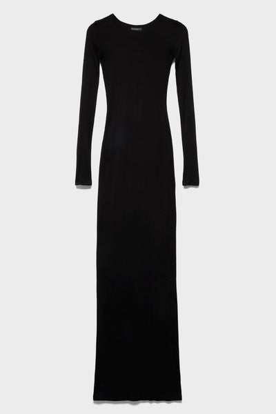 FITTED DRESS in Viscose Night