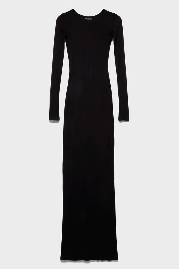 FITTED DRESS in Viscose