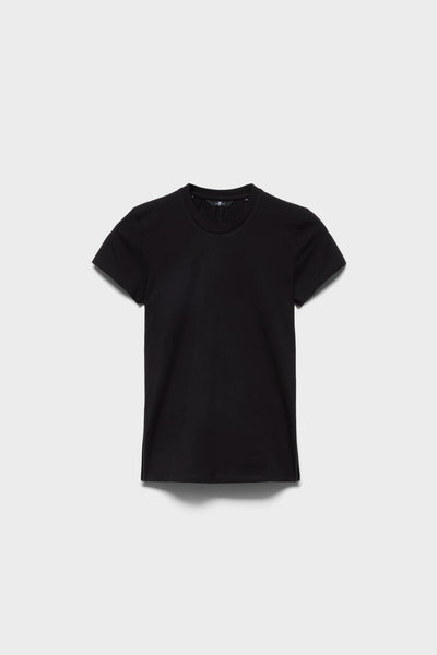 BABY TEE in Cotton Black