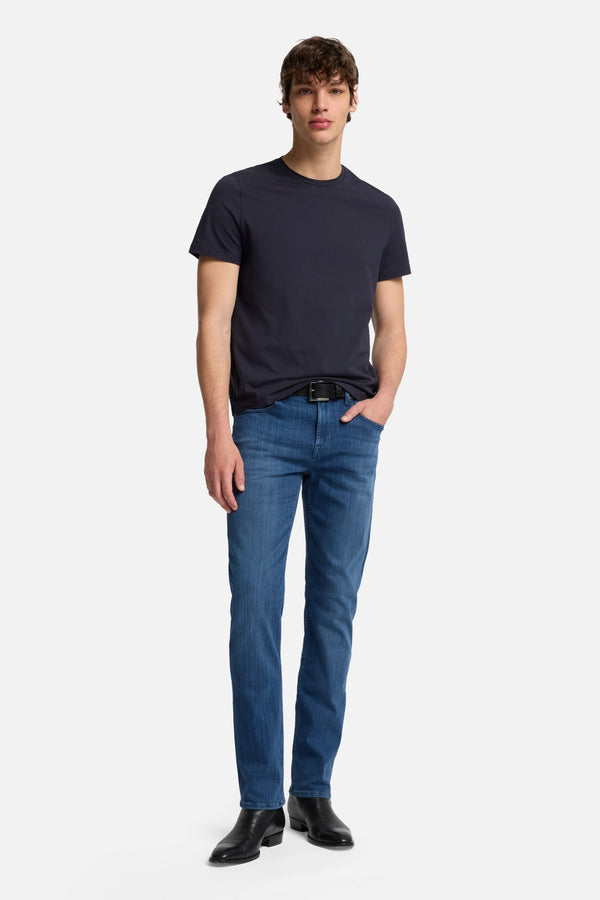Luxe Performance Plus Slimmy in Mid Blue