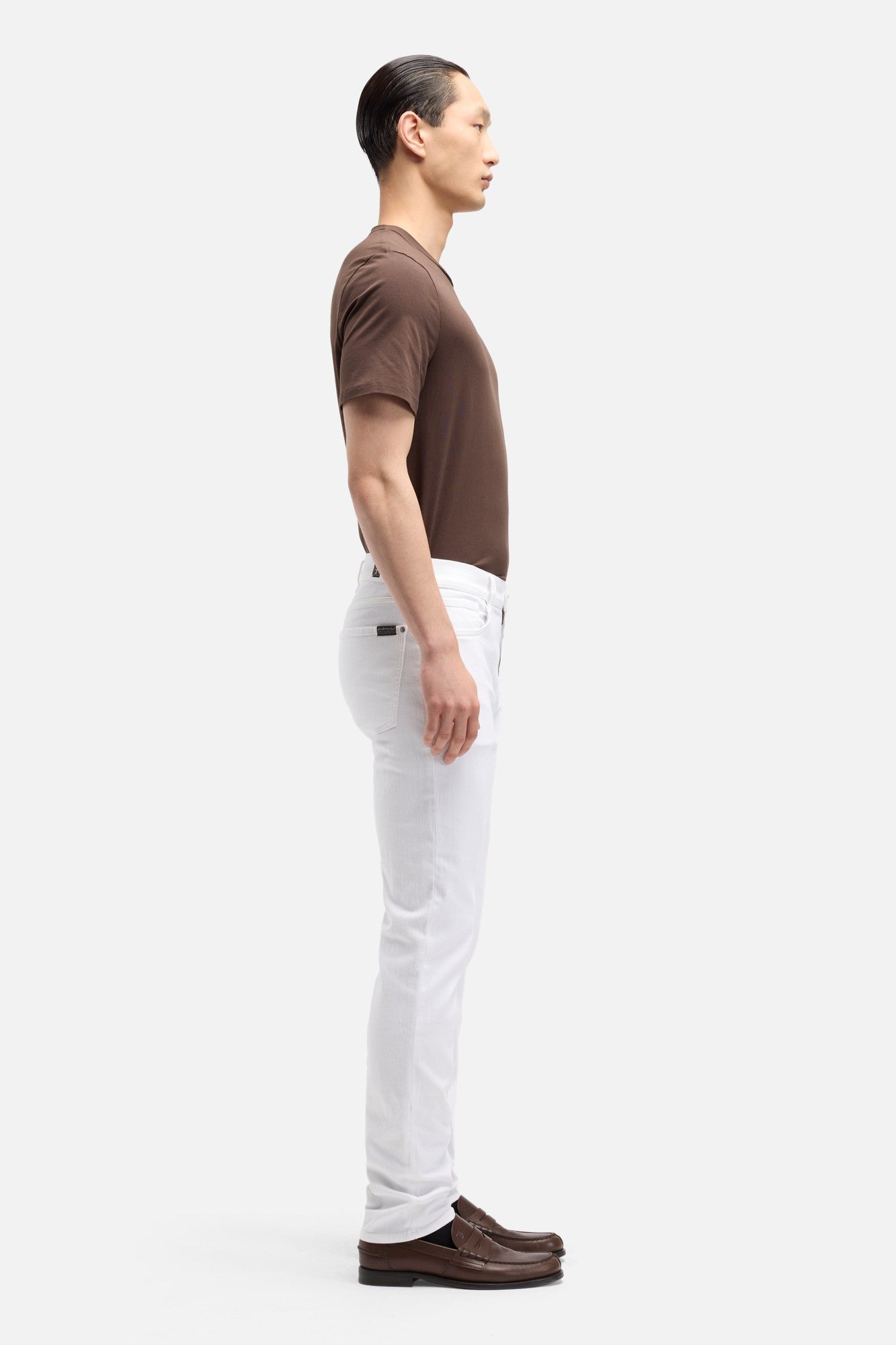 マイケルSURGERY long length jeans ホワイト Taylor Wide-Leg Jean