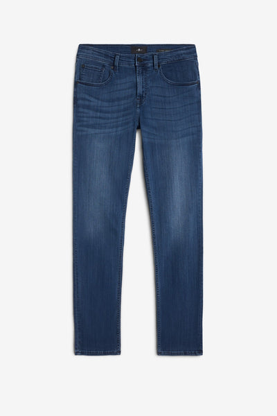 SLIMMY TAPERED in Luxe Performance Mid Blue