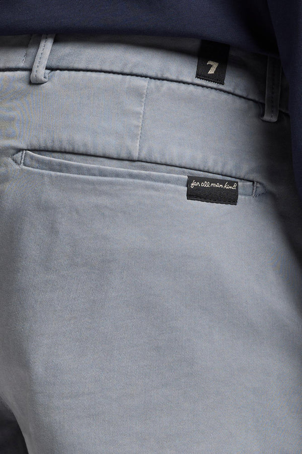 Luxe Performance Andrew Short in Sleepy Blue