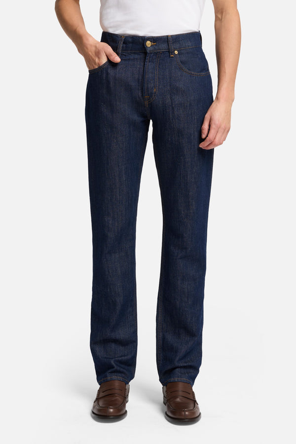 Denim Linen The Straight in Total
