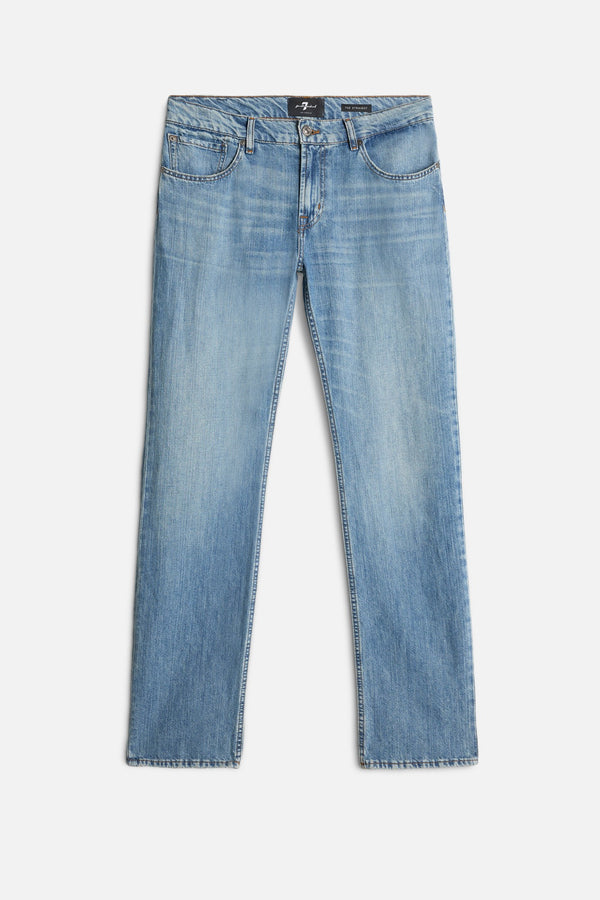 THE STRAIGHT in Indigo Linen