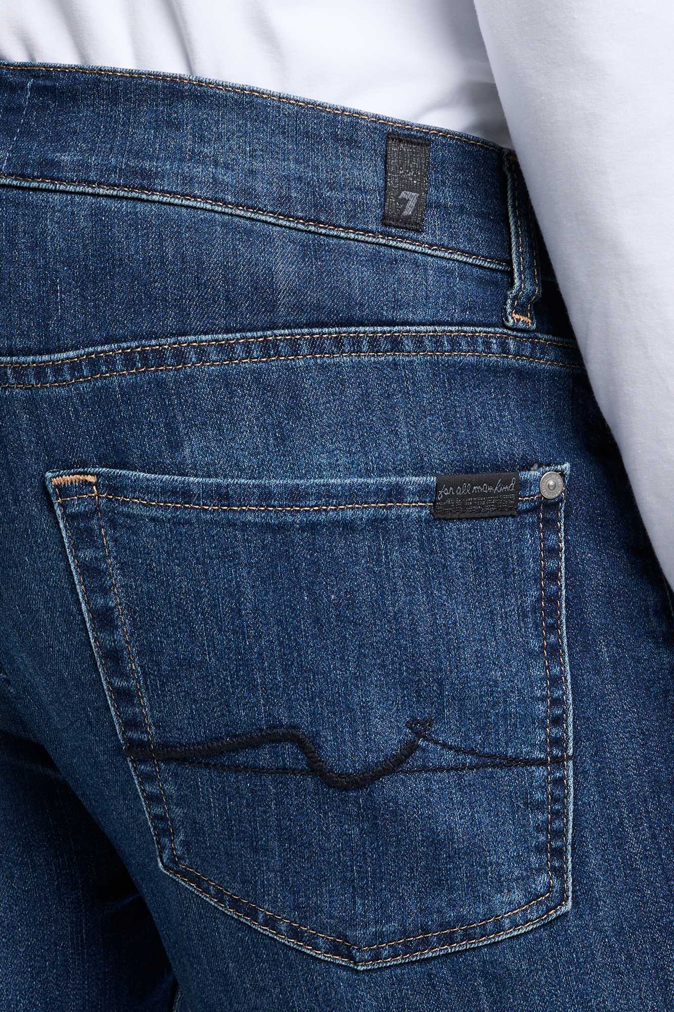 Airweft Straight Squiggle In Ironwood | 7 For All Mankind