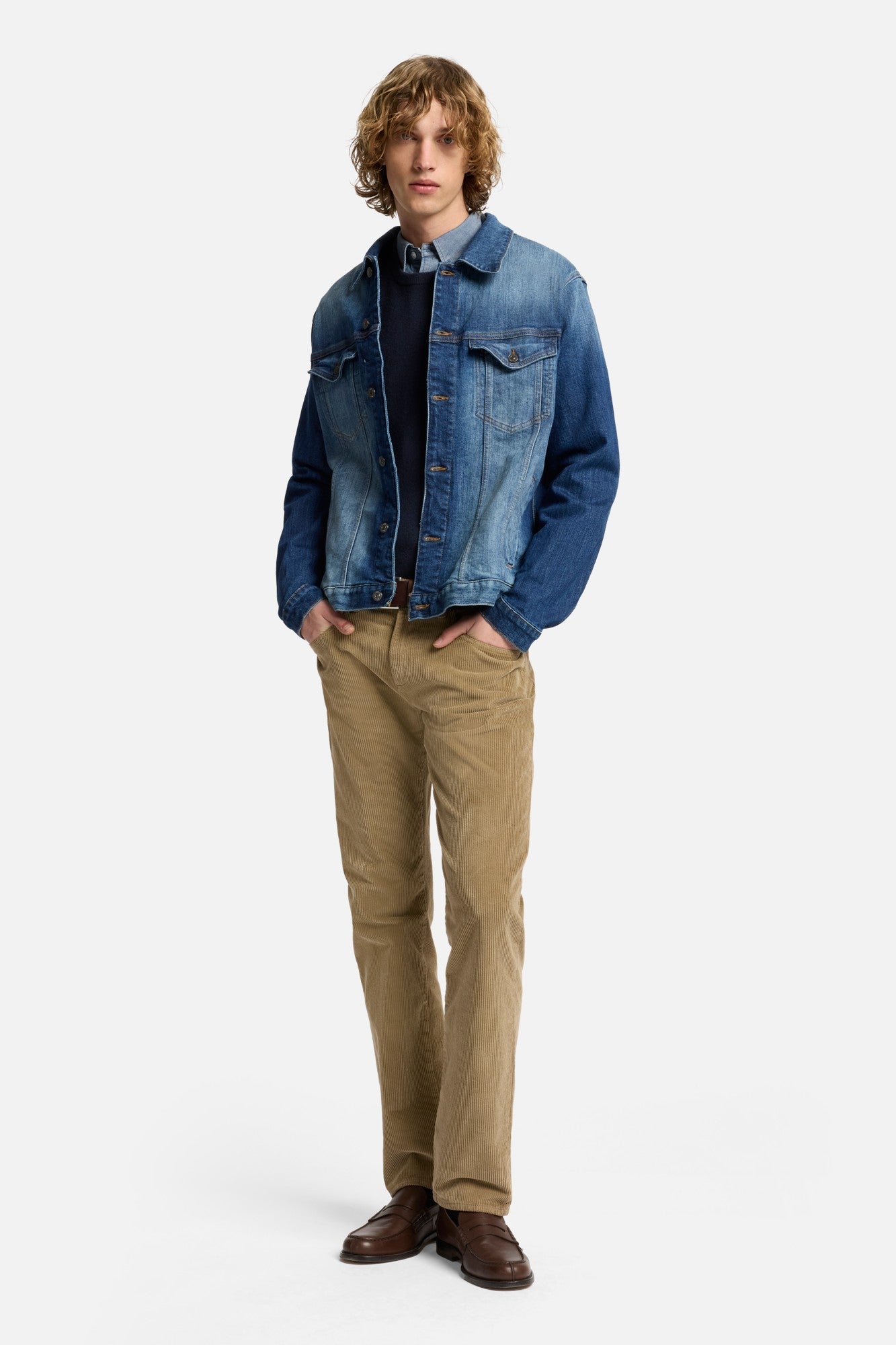 Multicount Perfect Trucker Jacket In Countless| 7 For All Mankind
