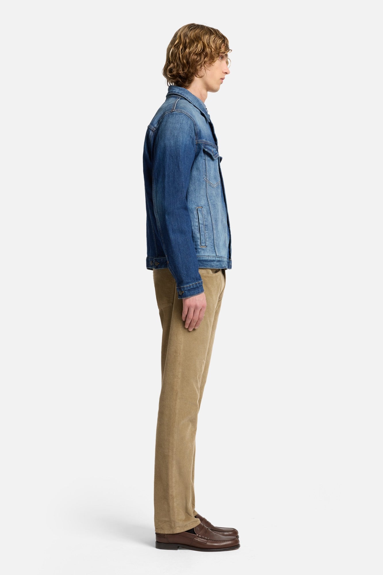 Multicount Perfect Trucker Jacket In Countless| 7 For All Mankind