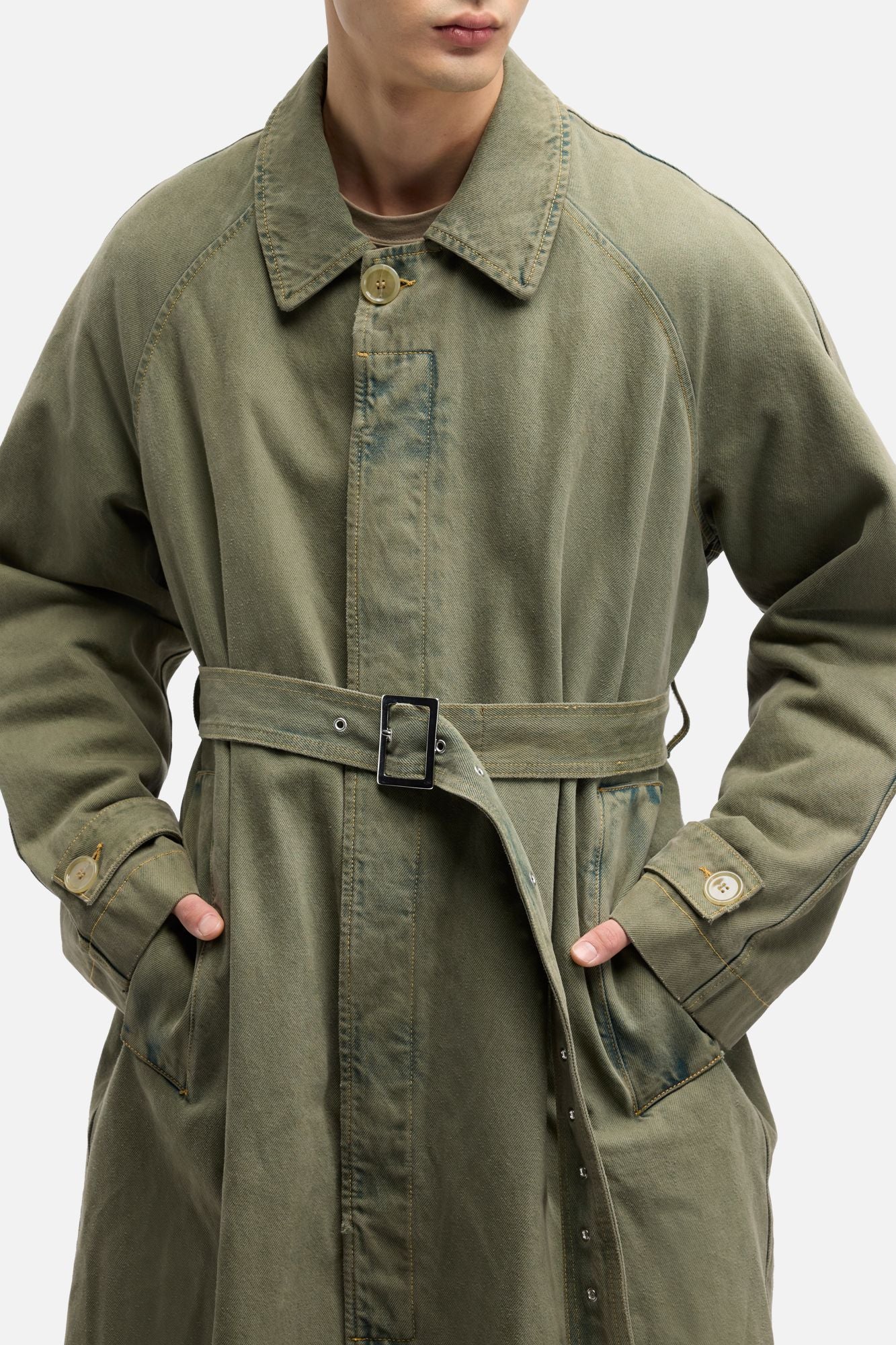 Denim Car Coat in Wetlands | 7 For All Mankind