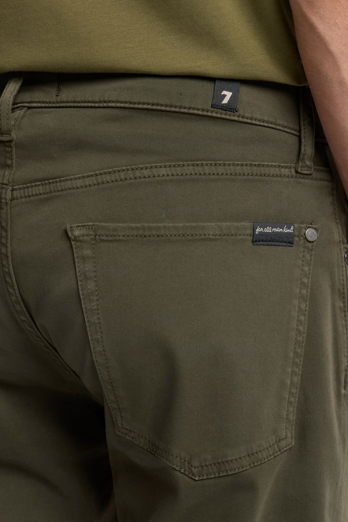 Luxe Performance Plus Slimmy in Nori Green | 7 For All Mankind