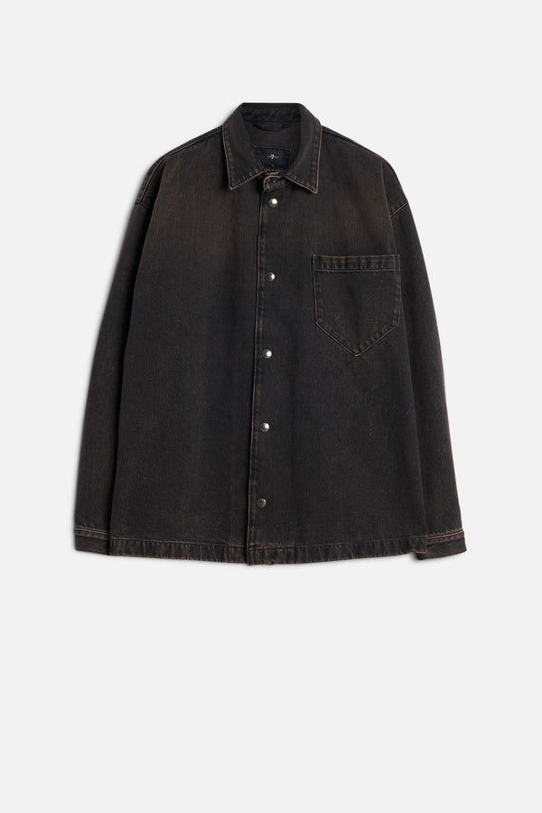 DENIM OVERSHIRT