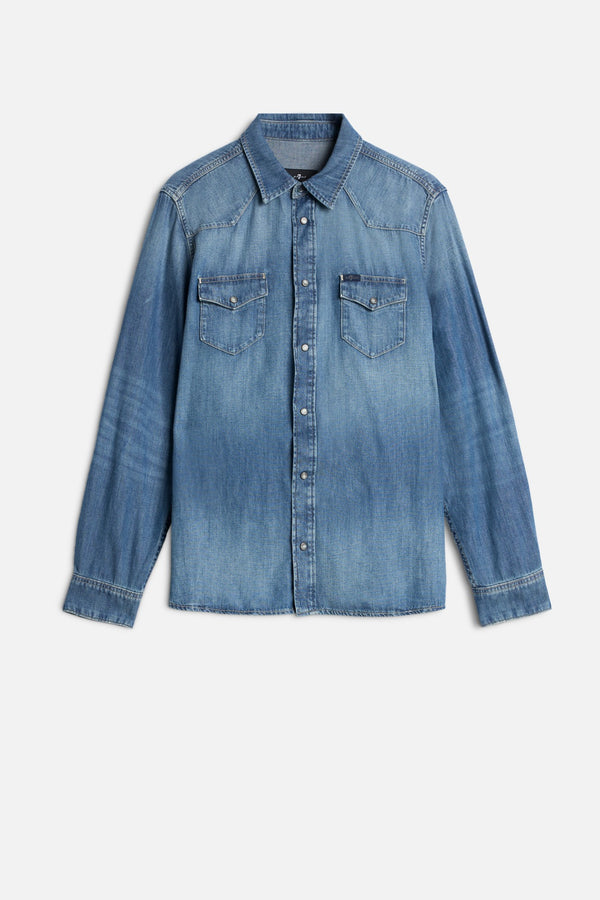 DENIM WESTERN SHIRT