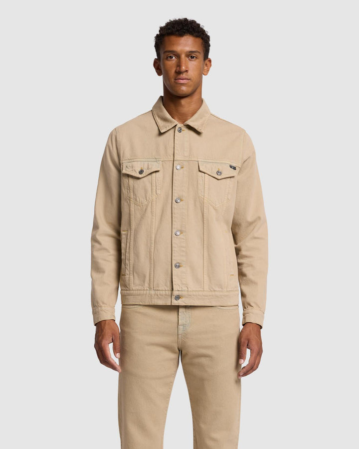 Perfect Trucker Jacket in Sunny Tempo