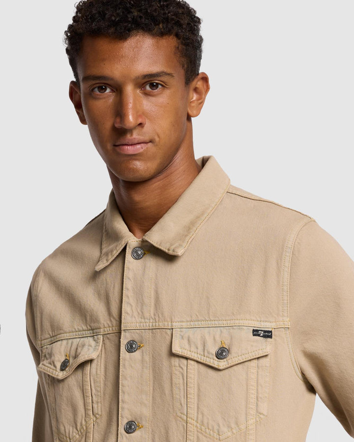 Perfect Trucker Jacket in Sunny Tempo