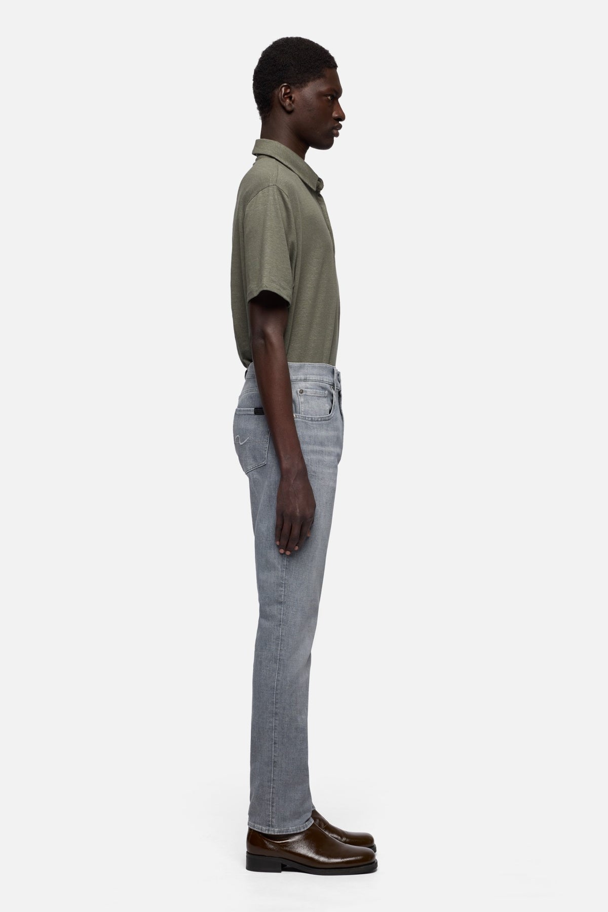 SLIMMY TAPERED in Left Hand Four Mile | 7 For All Mankind