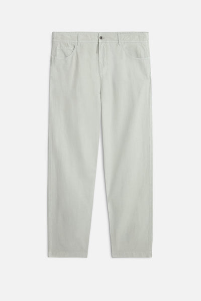 HYBRID JOGGER in Linen Blend Dusty Blue