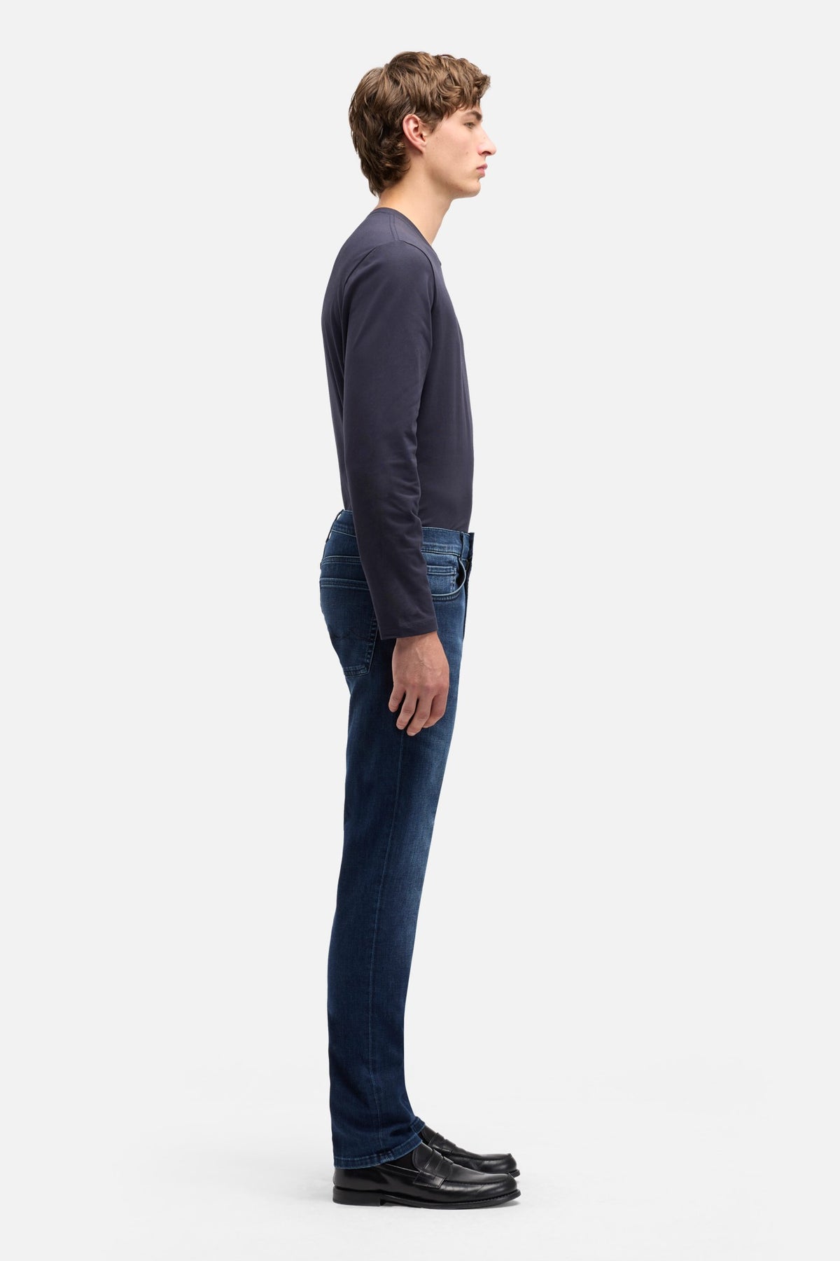 SLIMMY in Luxe Performance Dark Blue | 7 For All Mankind
