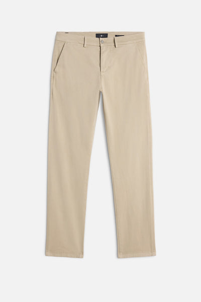 SLIMMY CHINO in Luxe Performance Sateen Biscuit