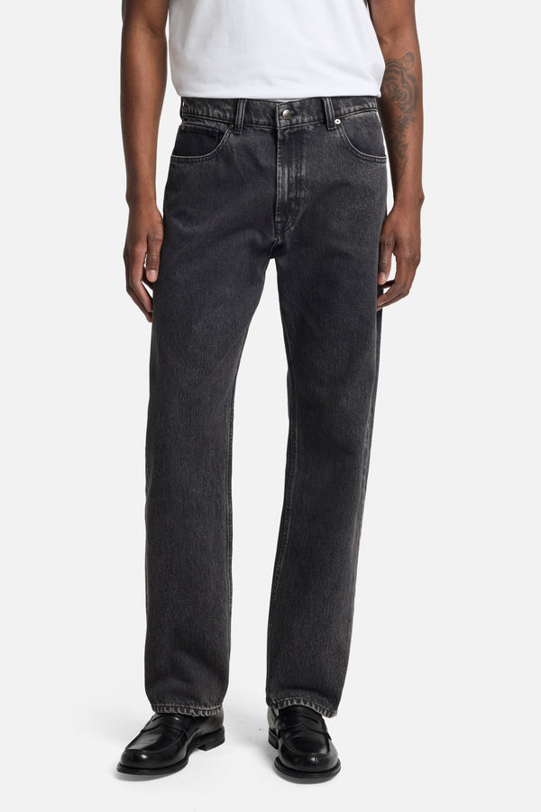 Modern Straight in Caviar