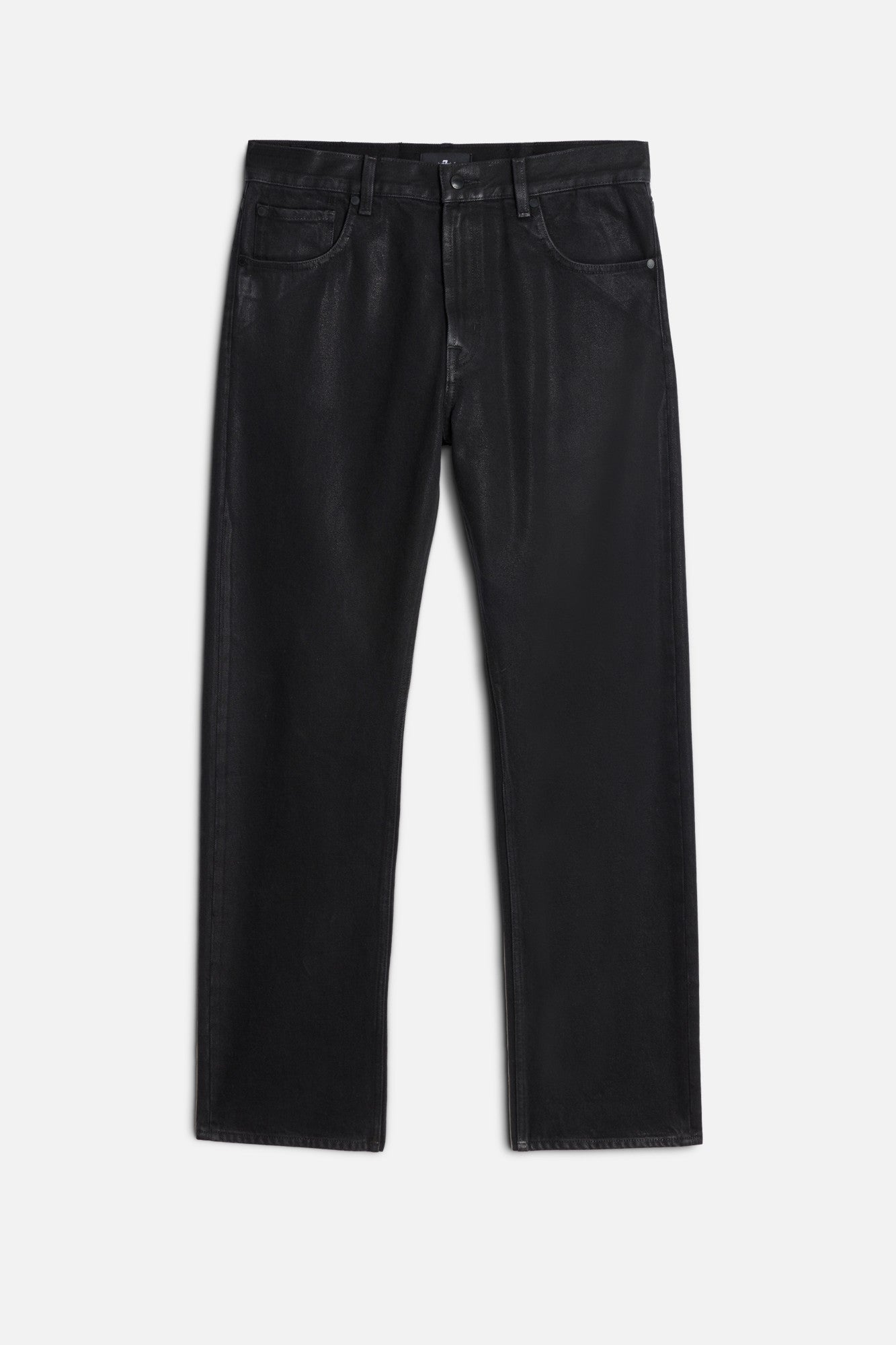 パンツ SECTION DROP FLERE COATED DENIM 44 Coated Denim Modern Straight in Space Rock | 7 For All Mankind
