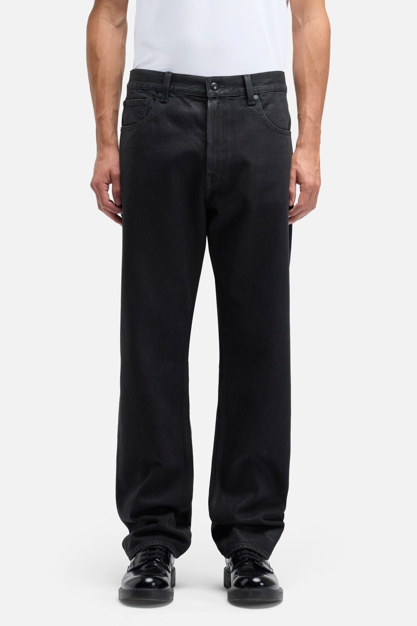 Coated Denim Modern Straight in Space Rock | 7 For All Mankind