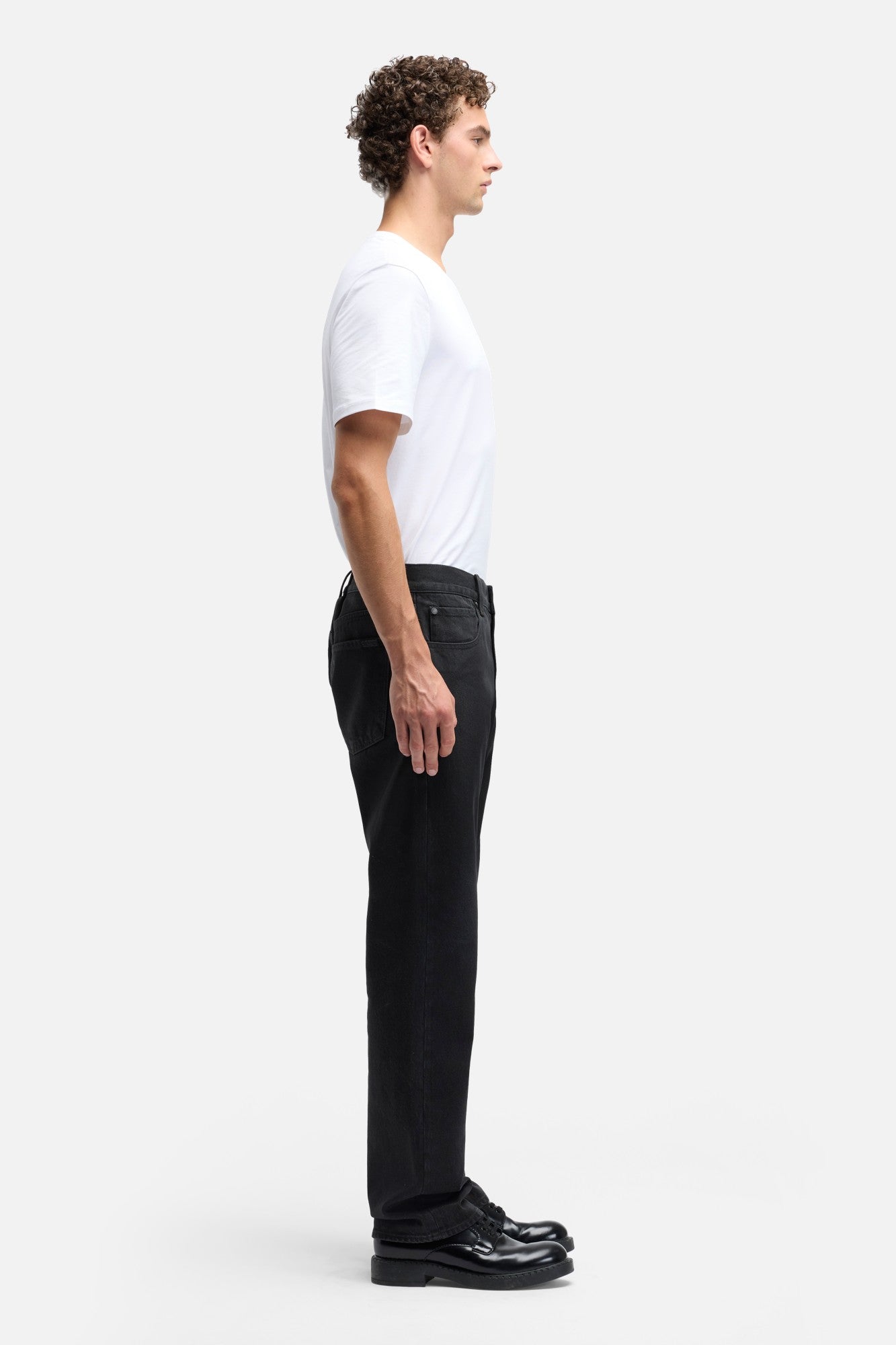 Coated Denim Modern Straight in Space Rock | 7 For All Mankind