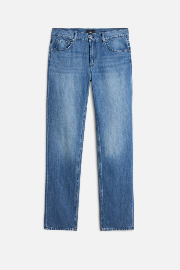 THE STRAIGHT in Indigo Linen