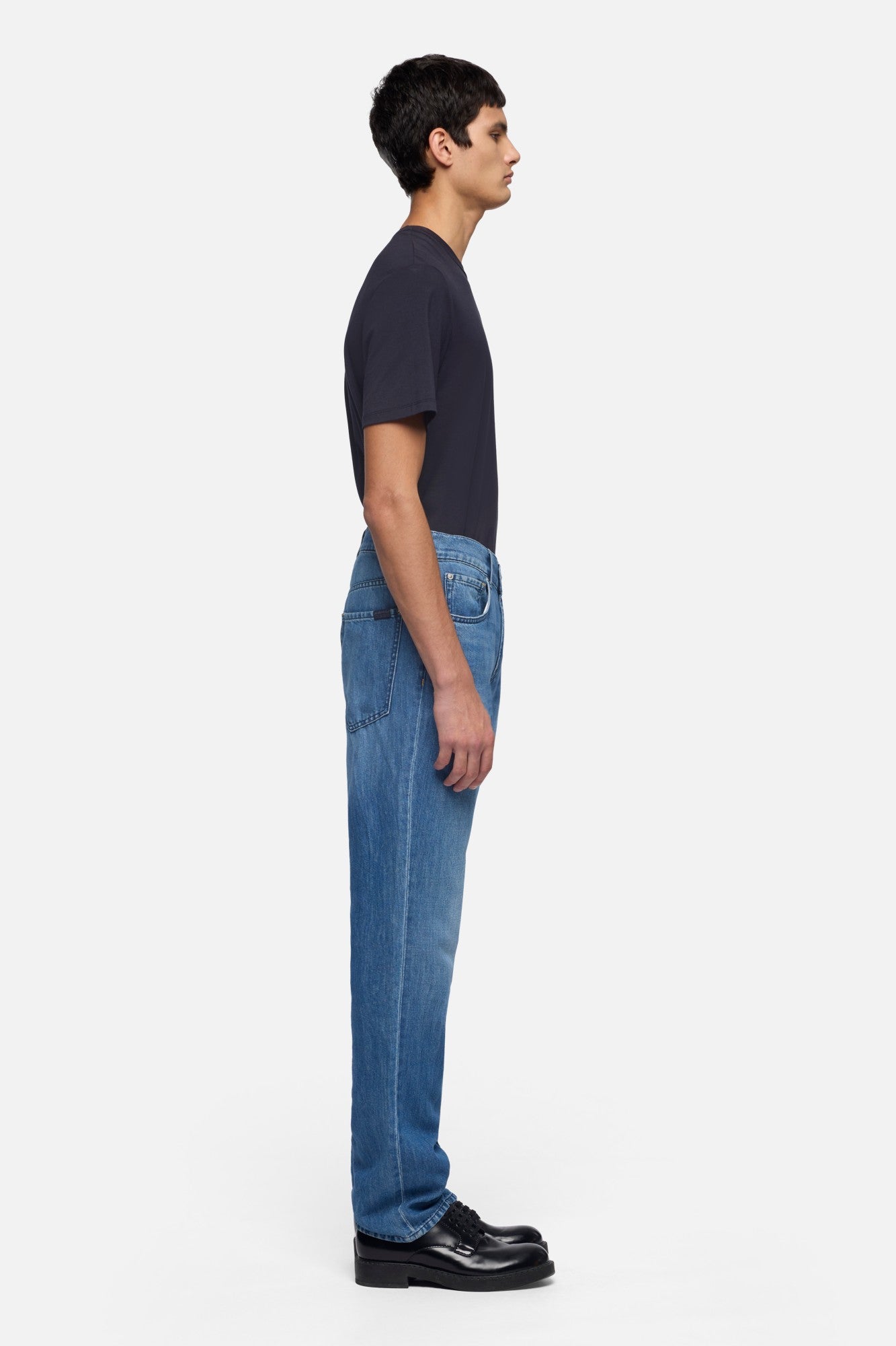THE STRAIGHT in Indigo Linen Cloudbreak | 7 For All Mankind