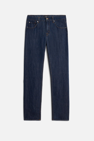 THE STRAIGHT in Indigo Linen Nocturnal