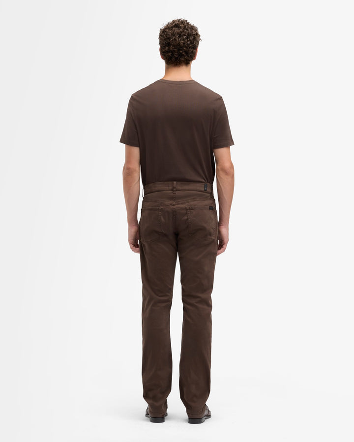 Luxe Performance Sateen The Straight In Coffee Bean