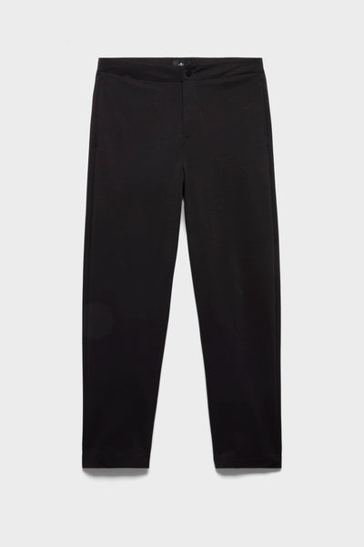Luxe Performance Knit Hybrid Pant in Black