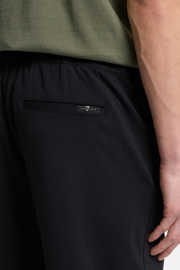 Luxe Performance Knit Hybrid Pant in Black