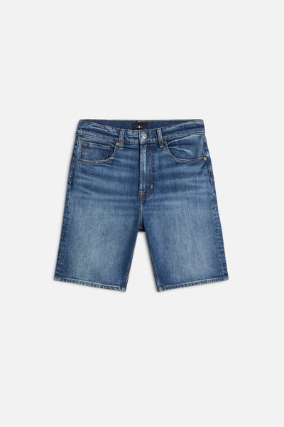 DENIM SHORT in Multicount Spectrum