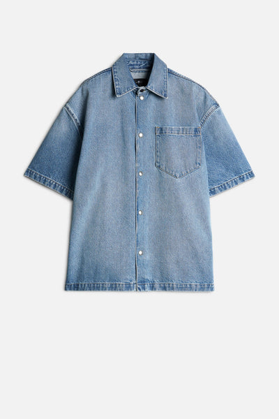Denim Camp Shirt in Mason