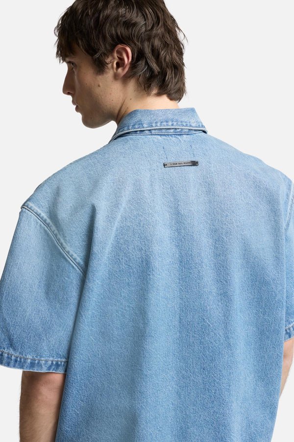 Denim Camp Shirt in Mason