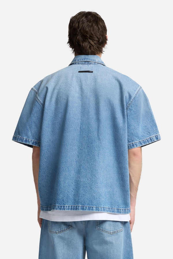 Denim Camp Shirt in Mason